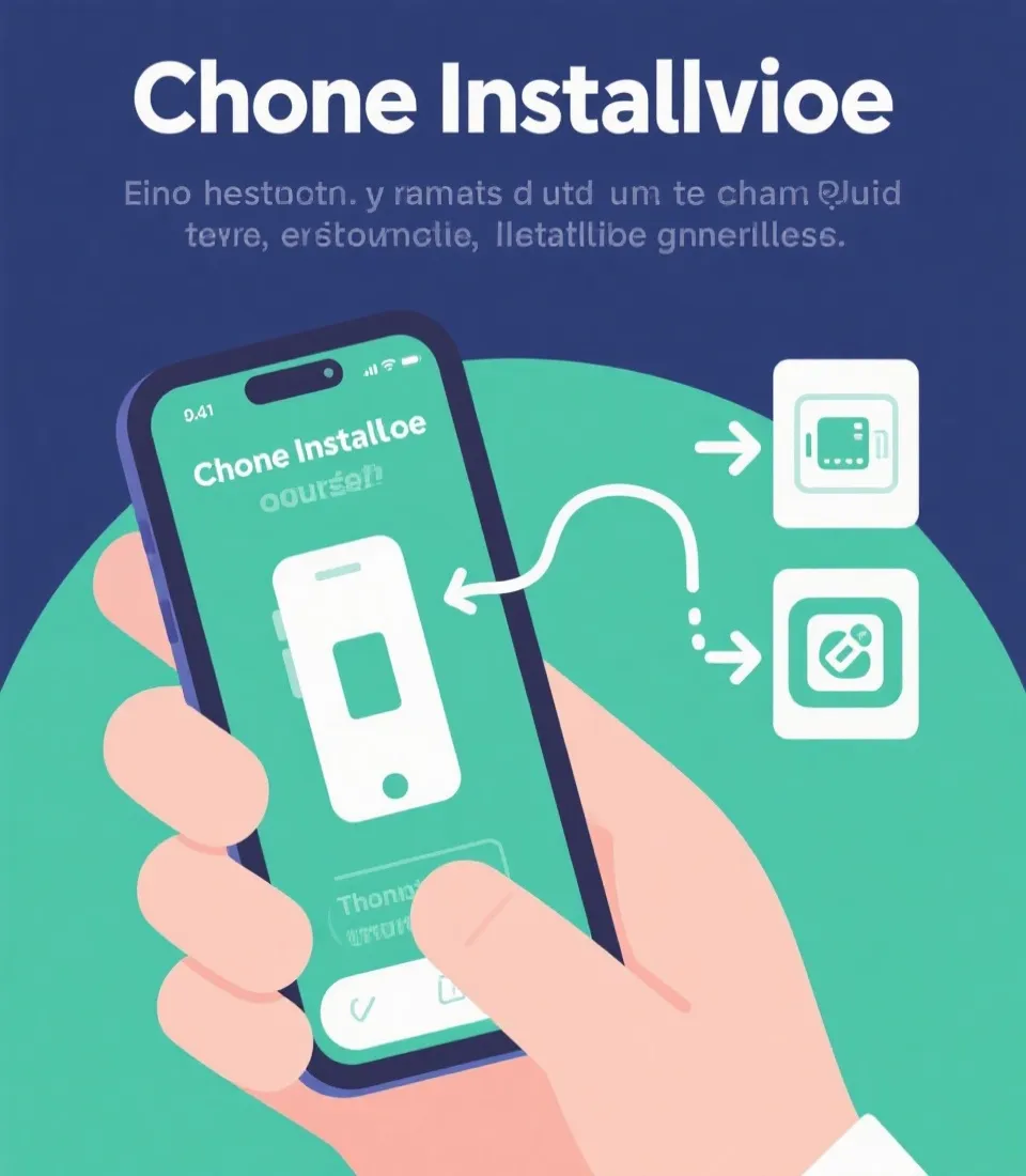 移动客户端下载与安装流程示意图